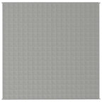 Coperta Ponderata Grigia 200x200 cm 9 kg Tessuto