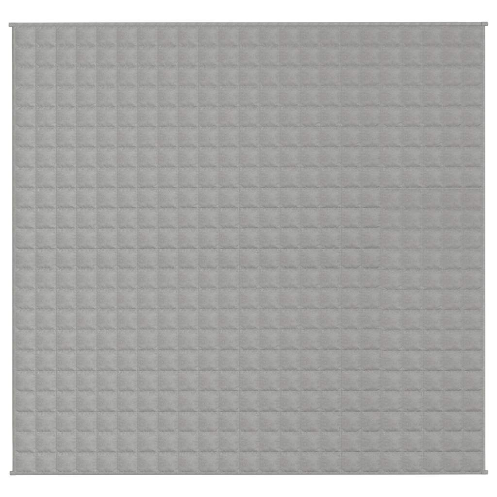 Coperta Ponderata Grigia 220x235 cm 11 kg Tessuto