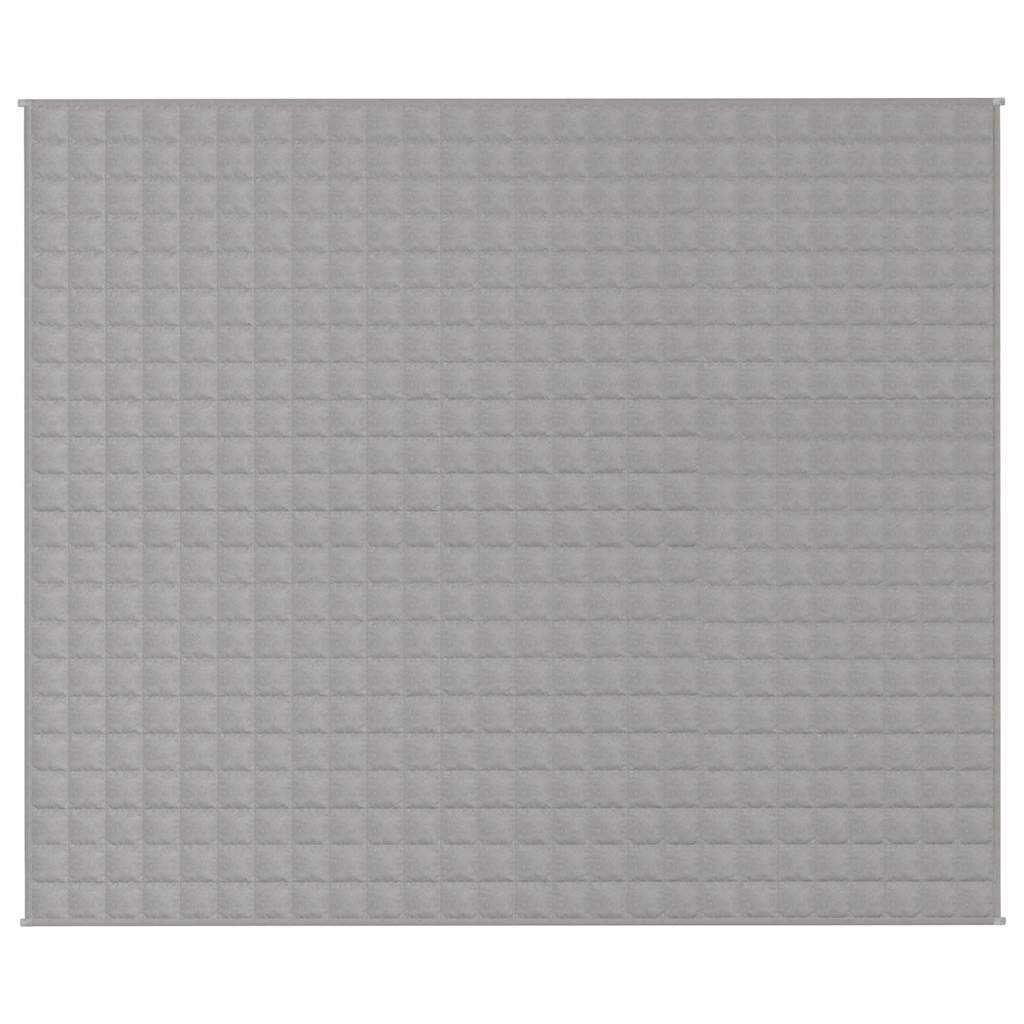 Coperta Ponderata Grigia 220x260 cm 11 kg Tessuto