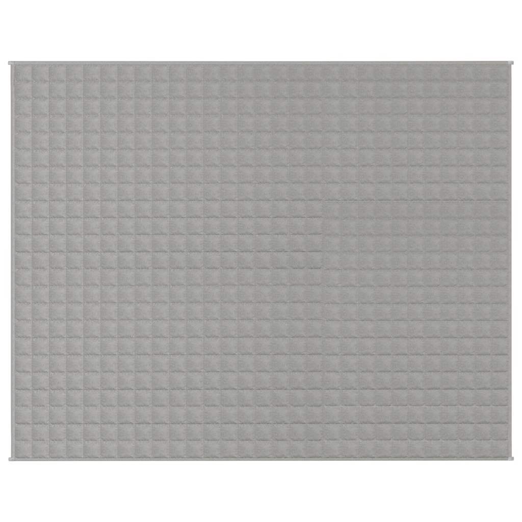 Coperta Ponderata Grigia 235x290 cm 11 kg Tessuto