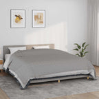 Coperta Ponderata Grigia 235x290 cm 11 kg Tessuto