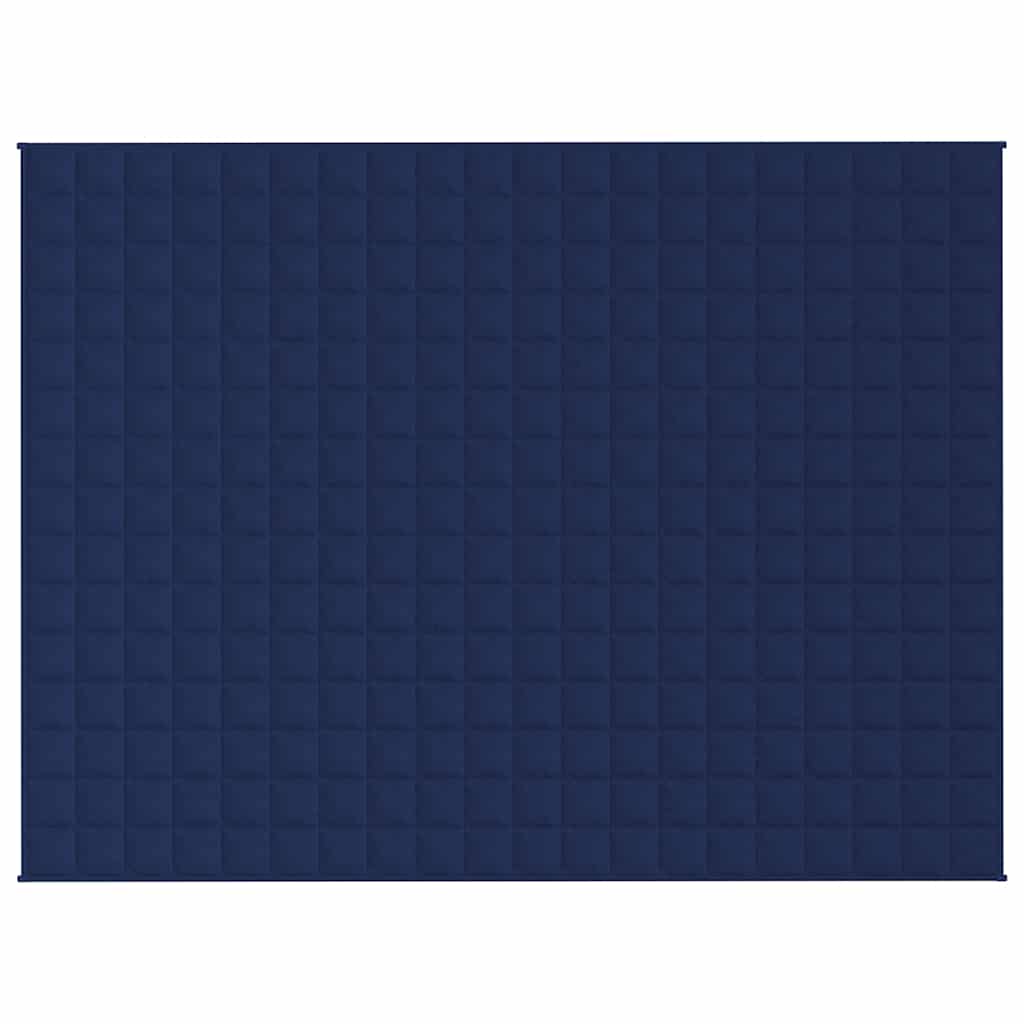 Coperta Ponderata Blu 150x200 cm 11 kg Tessuto