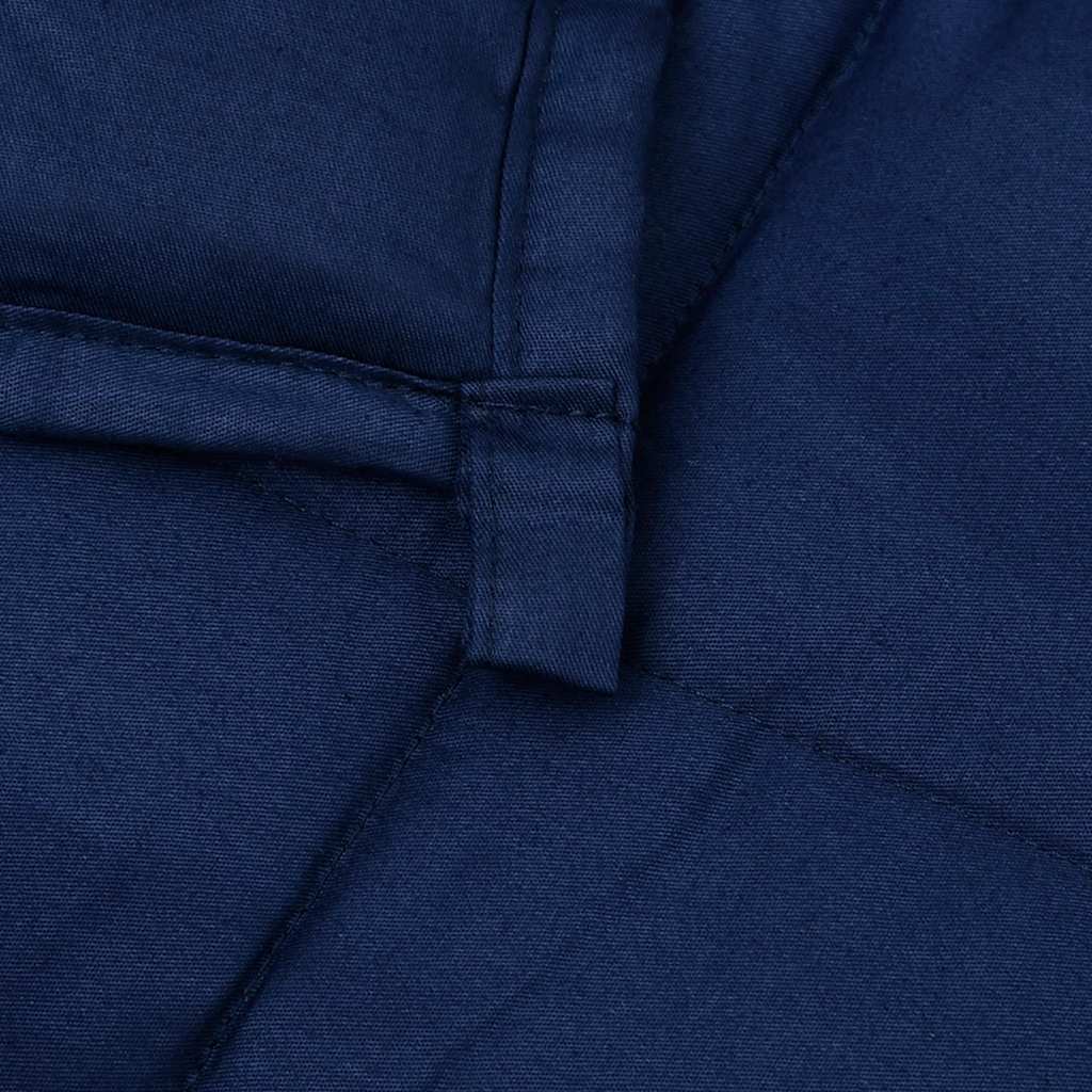 Coperta Ponderata Blu 155x220 cm 11 kg Tessuto