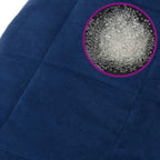 Coperta Ponderata Blu 155x220 cm 11 kg Tessuto