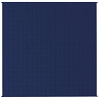 Coperta Ponderata Blu 200x200 cm 13 kg Tessuto