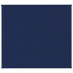 Coperta Ponderata Blu 200x225 cm 9 kg Tessuto