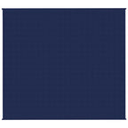 Coperta Ponderata Blu 200x225 cm 13 kg Tessuto