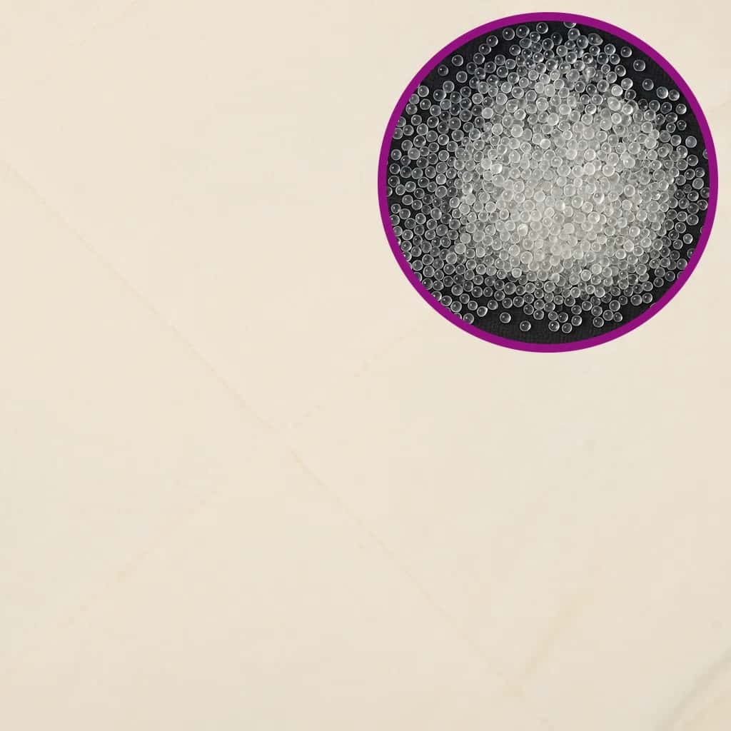Coperta Ponderata Crema Chiaro 200x200 cm 9 kg Tessuto