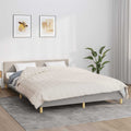 Coperta Ponderata Crema Chiaro 200x200 cm 13 kg Tessuto