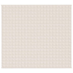 Coperta Ponderata Crema Chiaro 200x225 cm 13 kg Tessuto