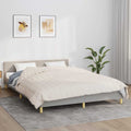 Coperta Ponderata Crema Chiaro 220x235 cm 15 kg Tessuto