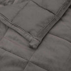 Coperta Ponderata Grigia 138x200 cm 10 kg Tessuto