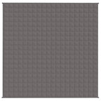 Coperta Ponderata Grigia 200x200 cm 9 kg Tessuto