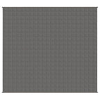Coperta Ponderata Grigia 200x225 cm 9 kg Tessuto