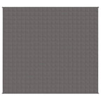 Coperta Ponderata Grigia 200x225 cm 13 kg Tessuto