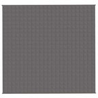 Coperta Ponderata Grigia 220x235 cm 11 kg Tessuto