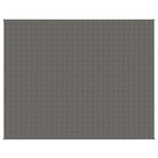 Coperta Ponderata Grigia 235x290 cm 15 kg Tessuto