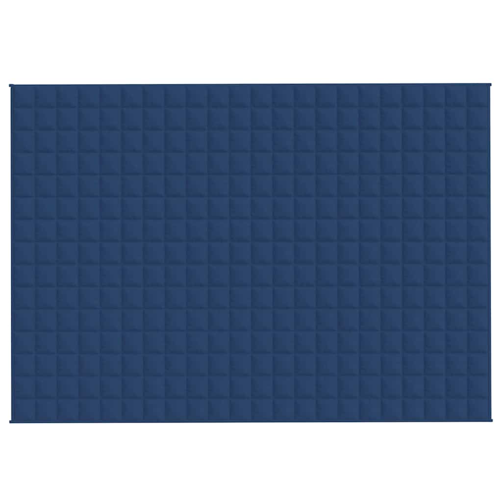 Coperta Ponderata Blu 155x220 cm 7 kg Tessuto