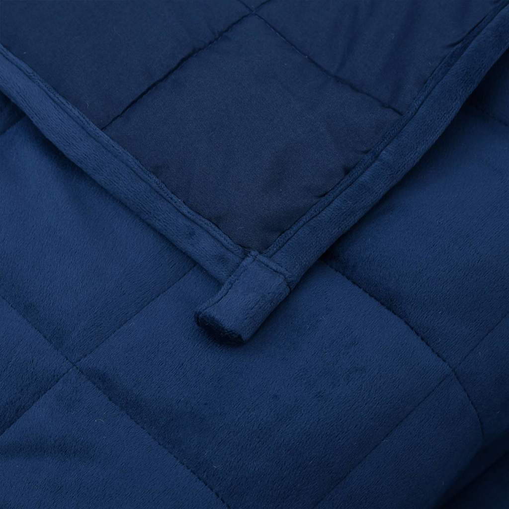 Coperta Ponderata Blu 155x220 cm 7 kg Tessuto