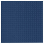 Coperta Ponderata Blu 200x200 cm 13 kg Tessuto