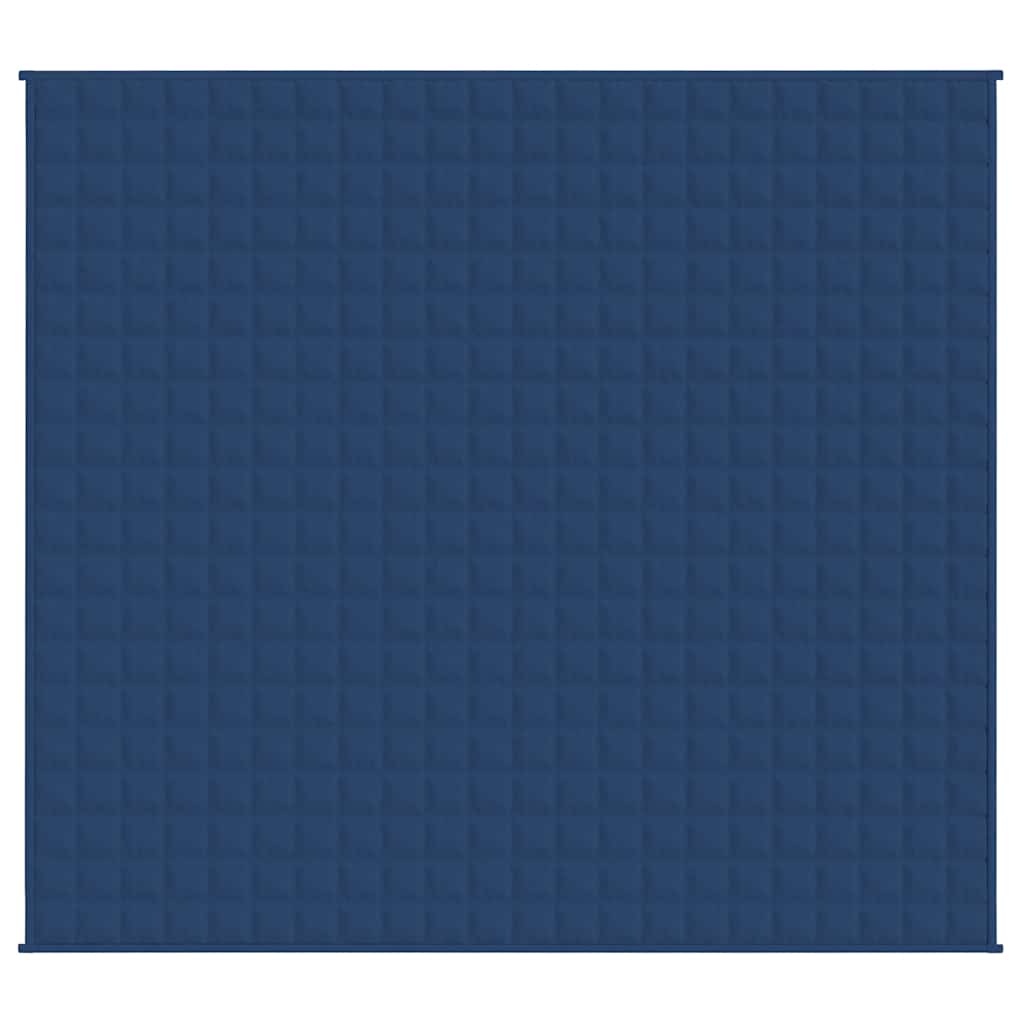 Coperta Ponderata Blu 220x235 cm 15 kg Tessuto