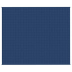 Coperta Ponderata Blu 220x260 cm 11 kg Tessuto