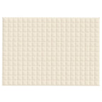Coperta Ponderata Crema Chiaro 138x200 cm 6 kg Tessuto
