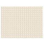 Coperta Ponderata Crema Chiaro 150x200 cm 7 kg Tessuto