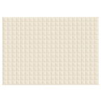 Coperta Ponderata Crema Chiaro 155x220 cm 7 kg Tessuto