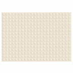 Coperta Ponderata Crema Chiaro 155x220 cm 11 kg Tessuto
