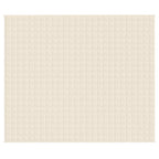 Coperta Ponderata Crema Chiaro 220x260 cm 11 kg Tessuto