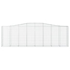 Cesto Gabbione ad Arco 400x50x120/140 cm Ferro Zincato