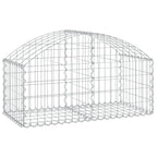 Cesto Gabbione ad Arco 100x50x40/60 cm Ferro Zincato