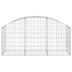 Cesto Gabbione ad Arco 150x50x60/80 cm Ferro Zincato
