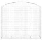 Cesto Gabbione ad Arco 200x50x160/180 cm Ferro Zincato
