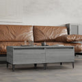 Tavolini 2pz Grigio Sonoma 50x46x35 cm in Legno Multistrato