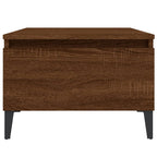 Tavolino da Salotto Rovere Marrone 50x46x35cm Legno Multistrato