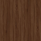 Tavolini 2pz Rovere Marrone 50x46x35cm in Legno Multistrato