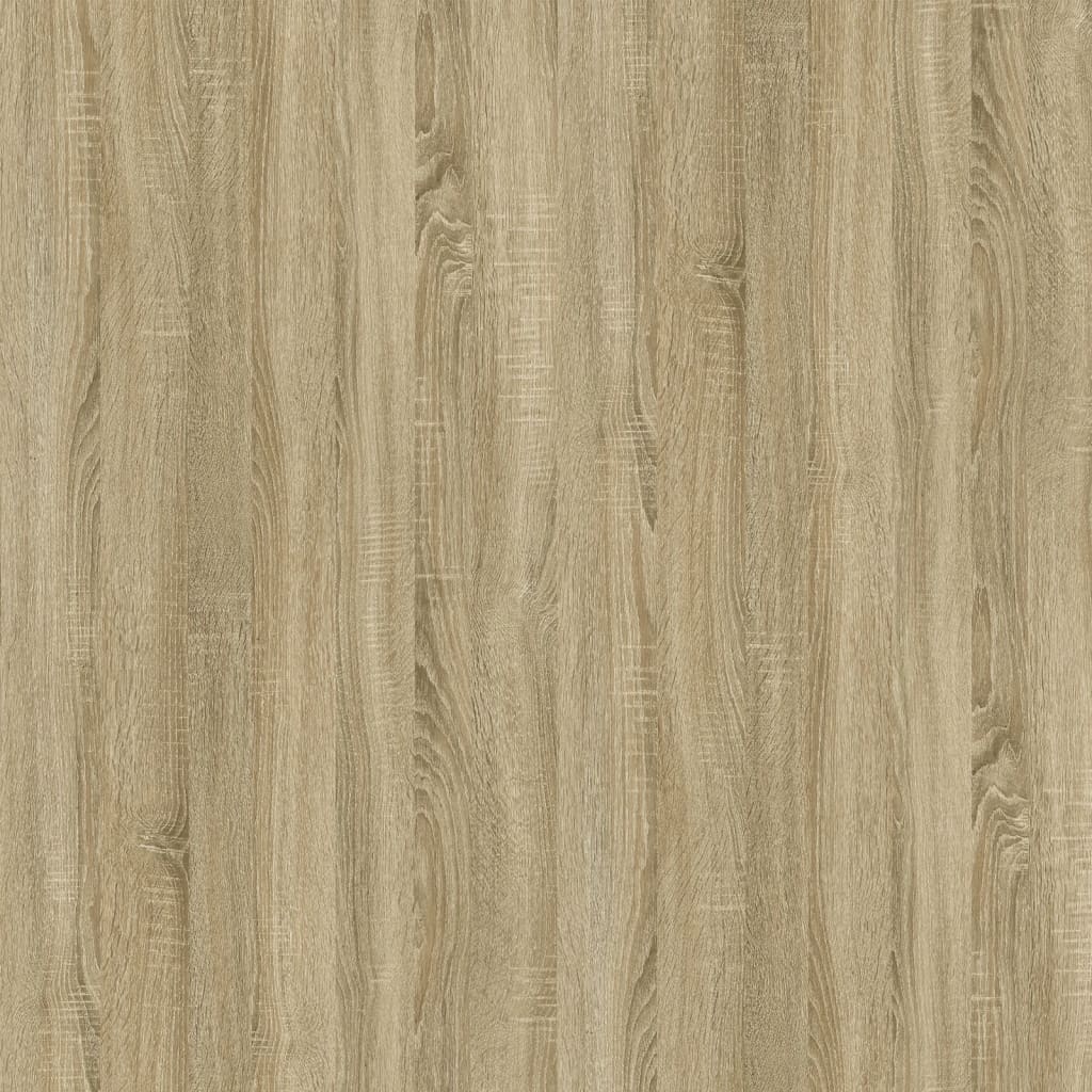 Comodini 2 pz Rovere Sonoma 50x46x50 cm in Legno Multistrato