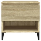 Tavolini 2pz Rovere Sonoma 50x46x50 cm in Legno Multistrato