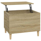 Tavolino Salotto Rovere Sonoma 60x44,5x45 cm Legno Multistrato