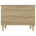 Tavolino Salotto Rovere Sonoma 60x44,5x45 cm Legno Multistrato