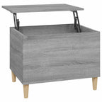 Tavolino Salotto Grigio Sonoma 60x44,5x45 cm Legno Multistrato