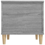 Tavolino Salotto Grigio Sonoma 60x44,5x45 cm Legno Multistrato