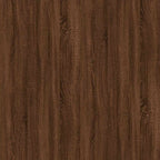 Tavolino Salotto Rovere Marrone 60x44,5x45 cm Legno Multistrato