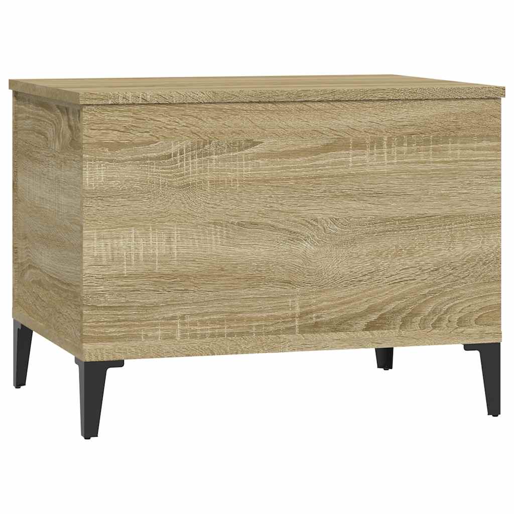 Tavolino Salotto Rovere Sonoma 60x44,5x45 cm Legno Multistrato