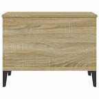 Tavolino Salotto Rovere Sonoma 60x44,5x45 cm Legno Multistrato