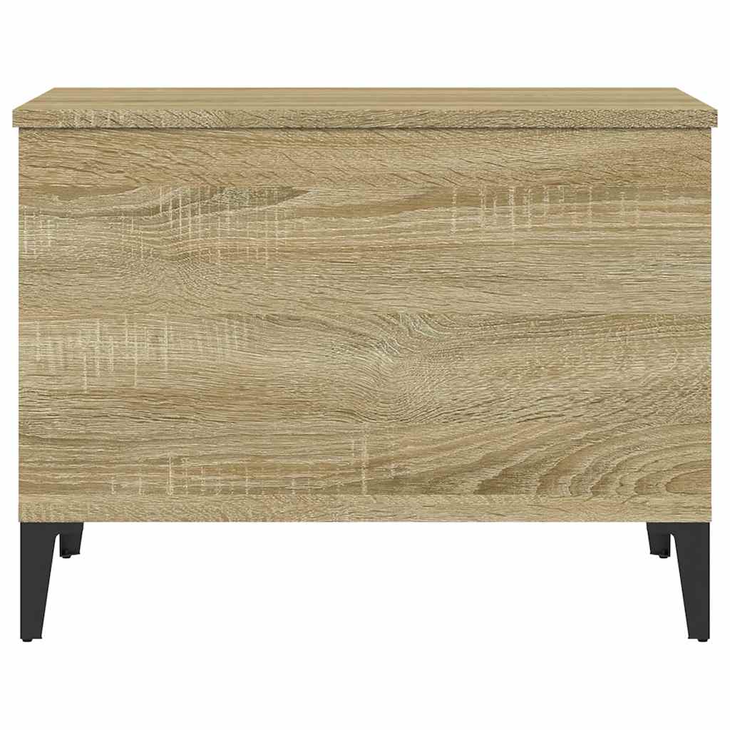 Tavolino Salotto Rovere Sonoma 60x44,5x45 cm Legno Multistrato