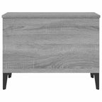 Tavolino Salotto Grigio Sonoma 60x44,5x45 cm Legno Multistrato