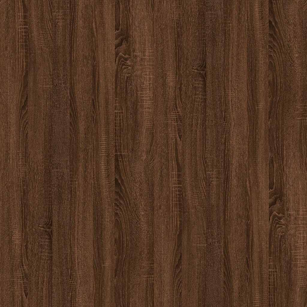 Tavolino Salotto Rovere Marrone 60x44,5x45 cm Legno Multistrato